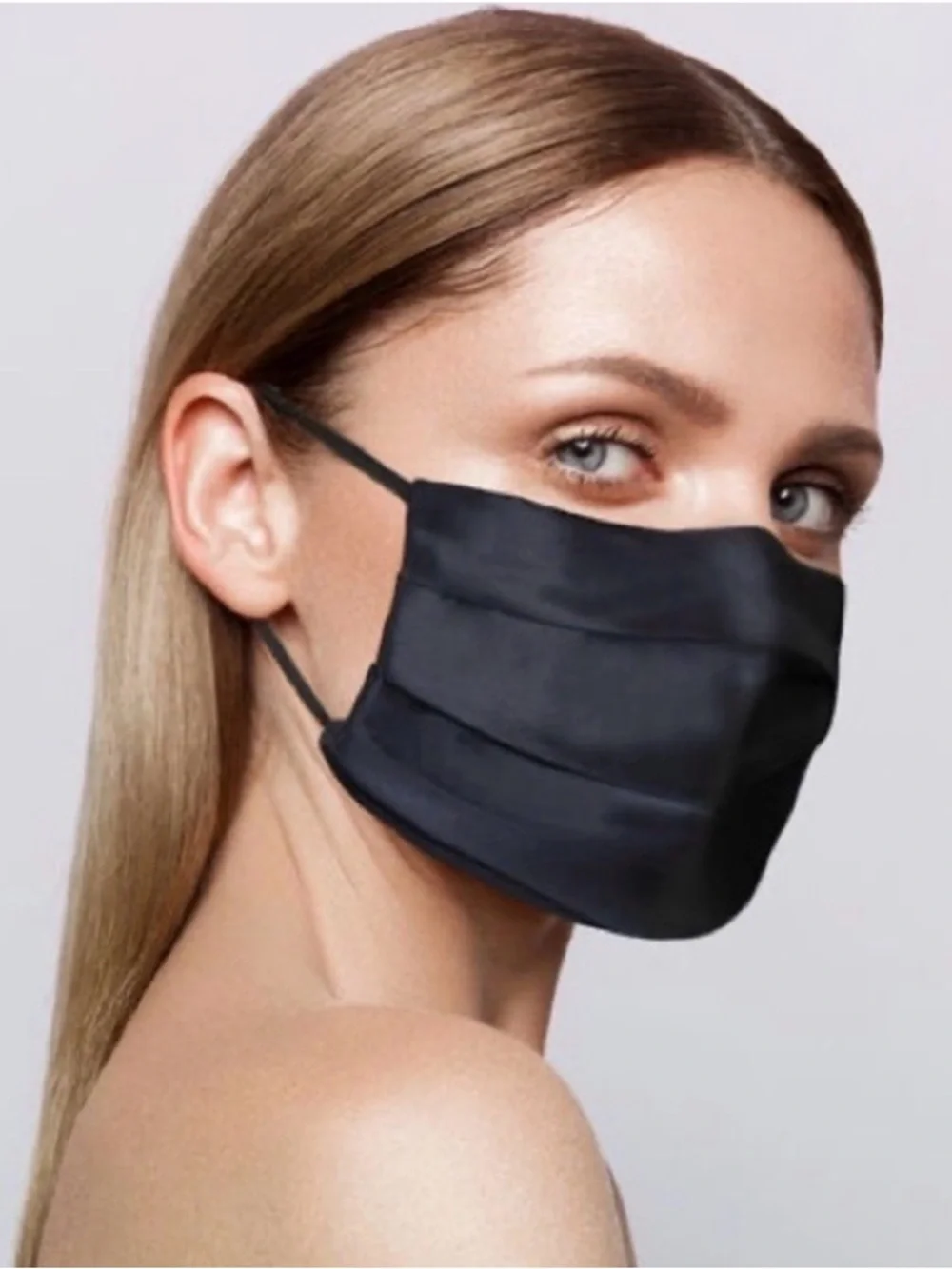 Slip Silk Pleated Face Mask **NEW NEVER OPENED** - Picture 3 of 5